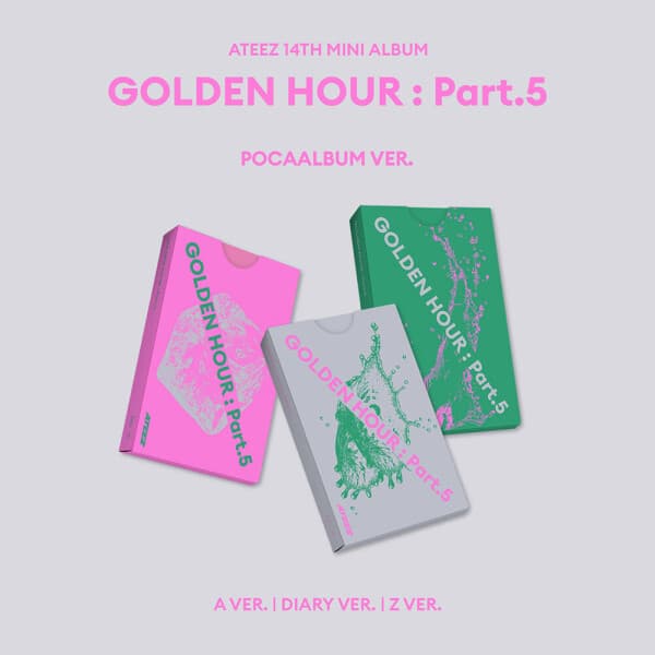 AppleMusic-애플뮤직 ATEEZ GOLDEN HOUR Part.5 POCAALBUM