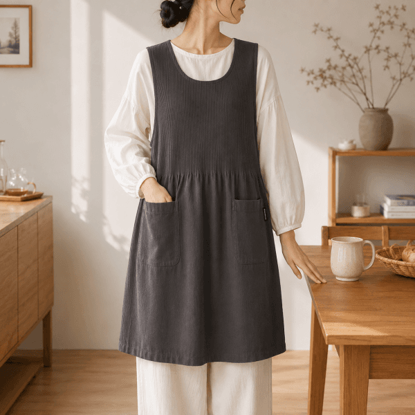 네꼬클럽 네꼬클럽 주름 원피스형 데일리 앞치마 - 최저가 10,900원