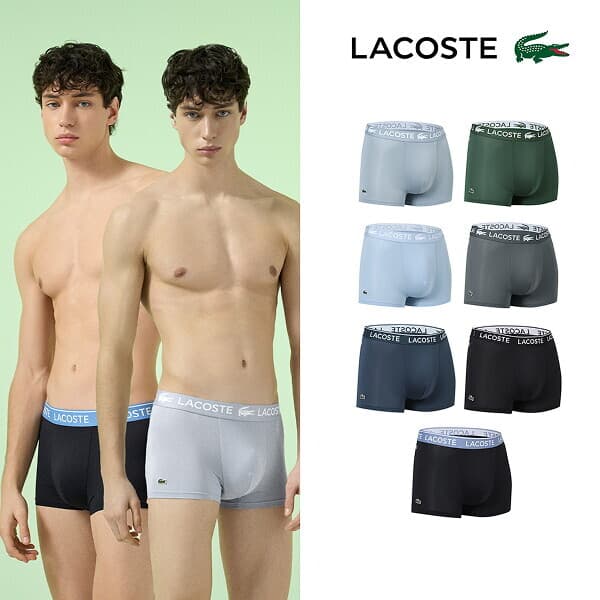 롯데 홈쇼핑 라코스테 LACOSTE 남성 드로즈 7종
