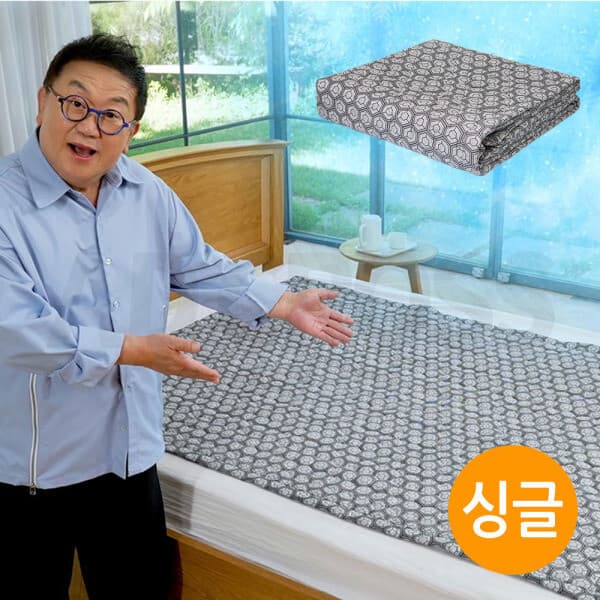 애드크로스 이용식 대원 똑순이 그래핀 얼음빙매트 향균 통풍 싱글