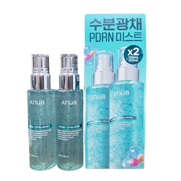 루비코스 아누아 PDRN 히알루론산 수분 캡슐 미스트 100ml 2개