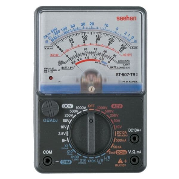 주식회사로하스 새한 아날로그 테스터기 ST-507TR II 1000V