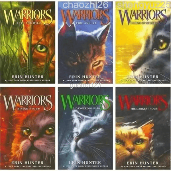guomo123 고양이 전사들 Warriors 시즌1 6권 영어원서