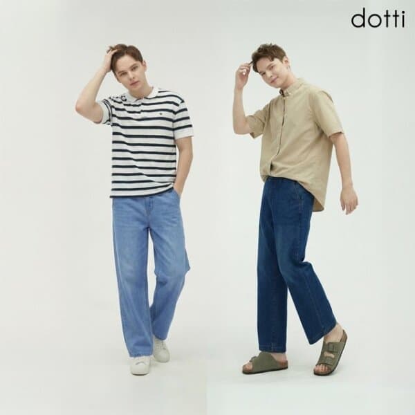쇼핑엔티 도티 26SS 썸머 인견 데님 남성 2종 D6BTM - 최저가 48,900원