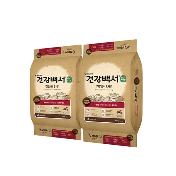 현대홈쇼핑Hmall 건강백서 순 건강한 6세이상 5.1kg 2개 - 최저가 63,360원