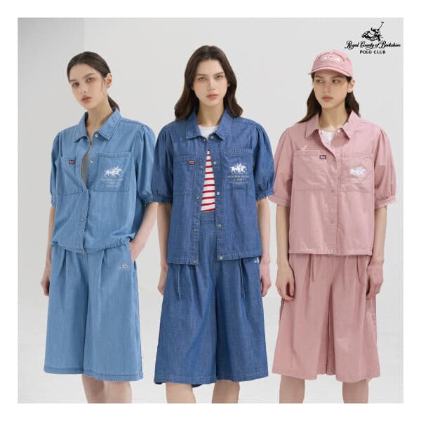 롯데 홈쇼핑 RCBPC 26SS 여성 데님 셋업 2종 R609W