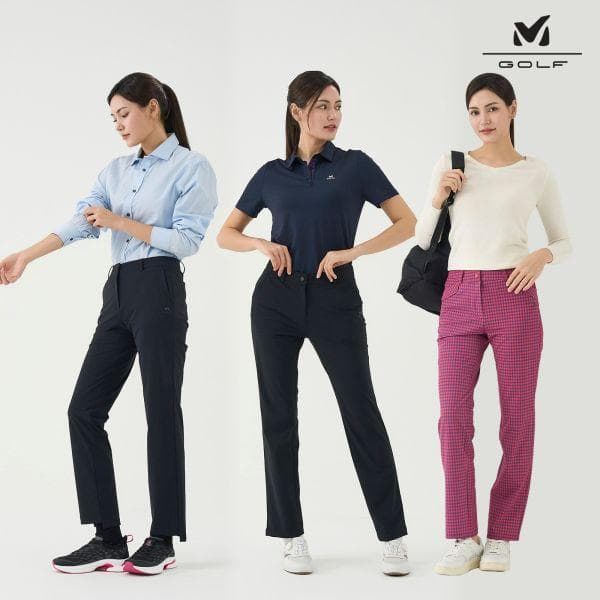홈앤쇼핑쇼핑몰 밀레골프 25SS 여름 롱팬츠 여성 3컬러 택1