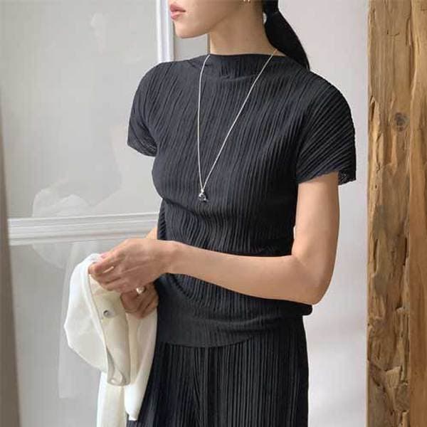 신세계몰 26SS 썸머 플리츠 여름 블라우스 - 최저가 20,910원