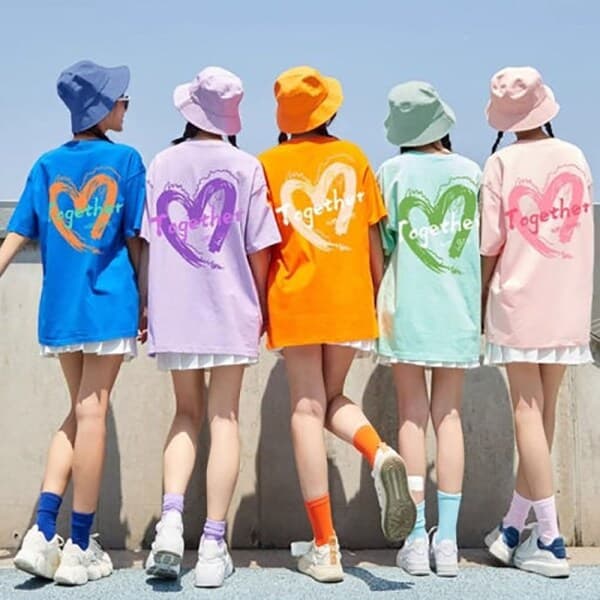 zhijie UPW4024 라엔 우정티 반팔티 캔디컬러 - 최저가 14,400원