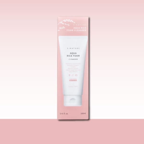 대서양물산 에스네이처 아쿠아 라이스 클렌징폼 160ml