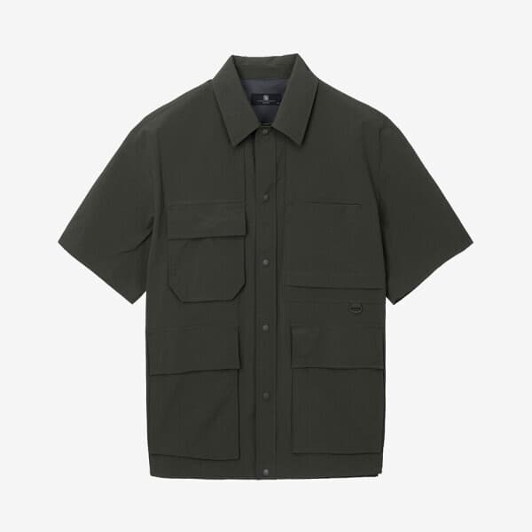 MINDBRIGE 아웃포켓반팔셔켓_2colors