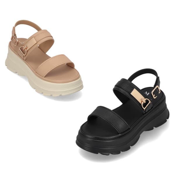 엘칸토ELCANTO 엘칸토 마쯔 여성 링크 장식 플랫폼 샌들 6cm LCWW50M626 - 최저가 64,000원