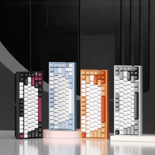 smtone WEIKAV NUT75 알루미늄 무선 게이밍 기계식 키보드 블루투스 Gasket구조 듀얼8K 10000mAh