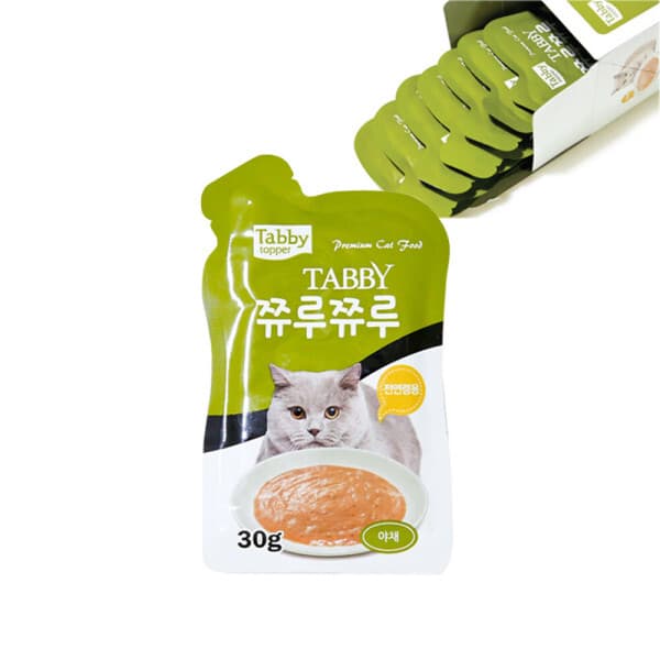국민펫샵 쮸루쮸루 야채 30g x 48개