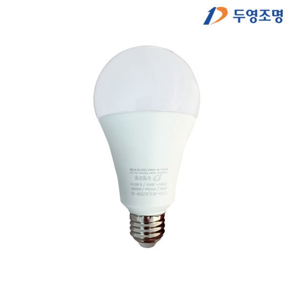 아이조명 두영 LED전구 25W 4개묶음 E26 주광색 LED벌브