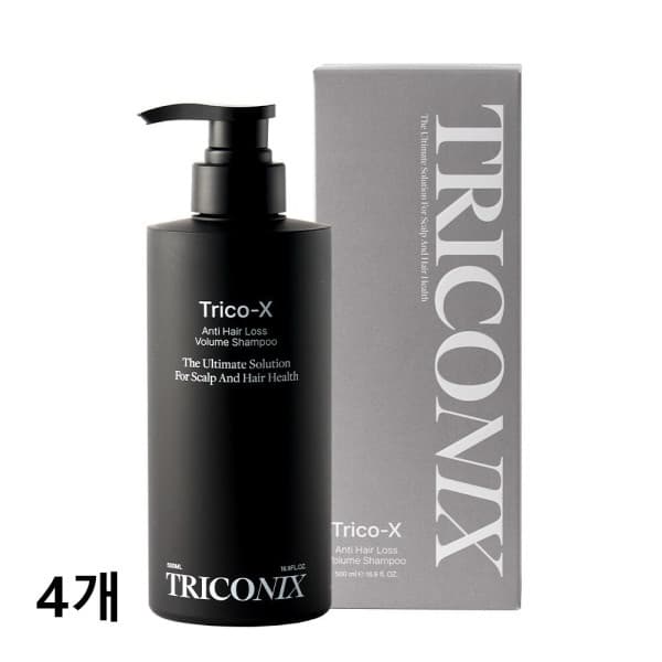 샤오리무역유한회사 트리코닉스 트리코엑스 볼륨 샴푸 500ml 4개 - 최저가 85,000원