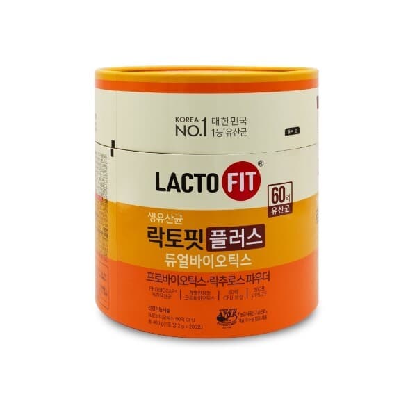 W쇼핑TV홈쇼핑 종근당건강 락토핏 플러스 듀얼바이오틱스 생유산균 2g x 200포 - 최저가 37,000원