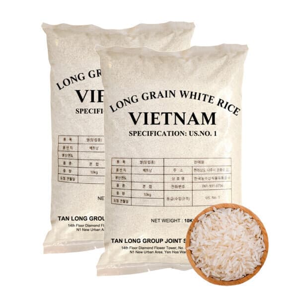 BestRice31 안남미 쌀 20kg (10kg 2포) 베트남쌀 1등급 LONG GRAIN WHITE RICE 2025년산 - 최저가 78,800원