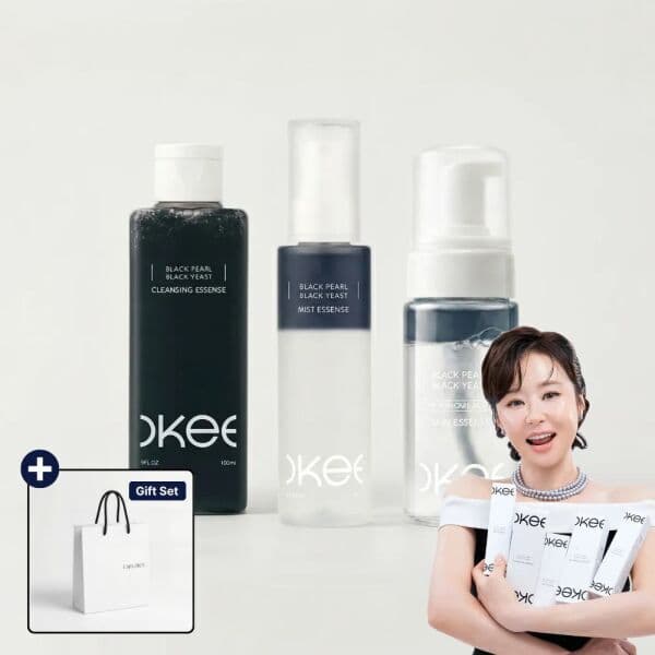 롯데아이몰 오키뷰티 흑진주 흑효모 미스트 1개 + 클렌징 세안제 클렌징팩 1개 + 흑진주 - 최저가 58,410원