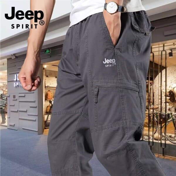 주식회사싱얀 JEEP SPIRIT 남성 여름 카고팬츠 순면 빅사이즈 와이드핏 - 최저가 30,900원