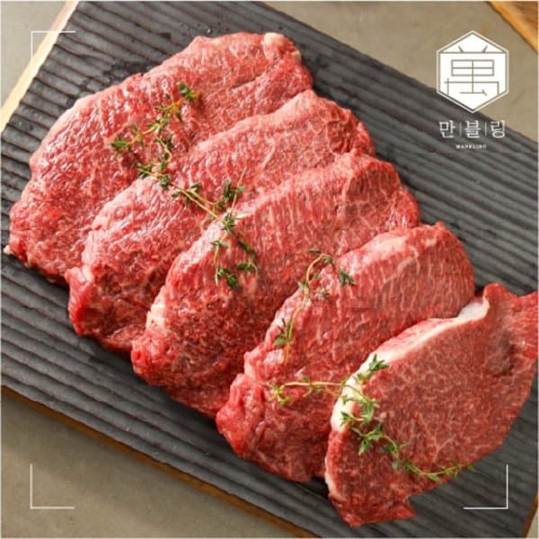 쇼핑엔티 만블링 한우 1++ 구이 세트 150g X 8팩 (총1.2kg)