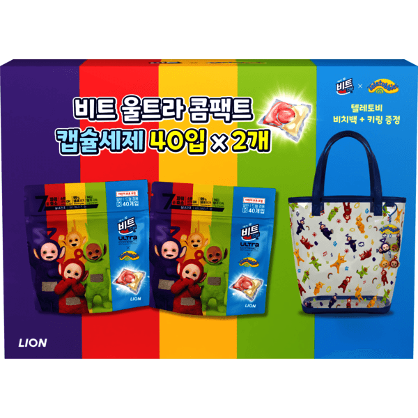 이마트몰쓱배송 비트 캡슐세제 텔레토비 80입