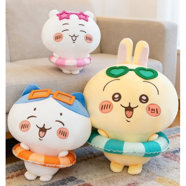 쯔앤유한회사 우사기 하차와레 치이카와 인형 쿠션