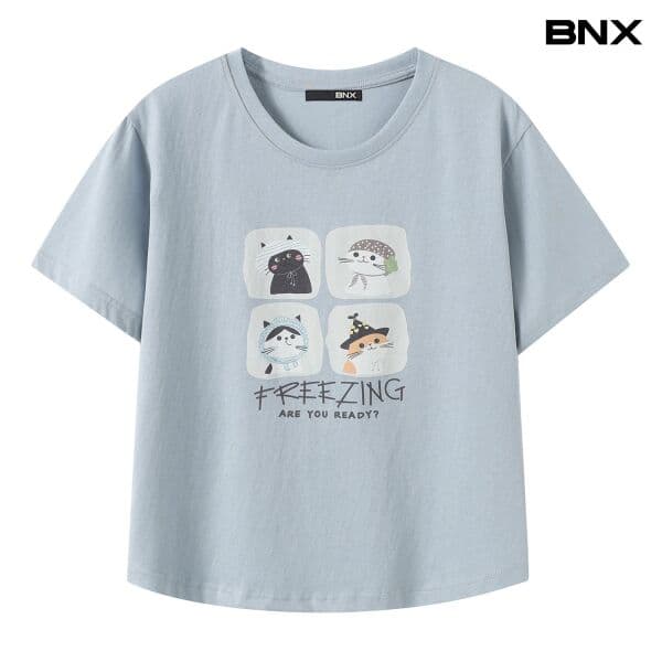 DS패션 그래픽 프린팅 레터링 반팔 티셔츠 BY2TS088L0 - 최저가 23,800원