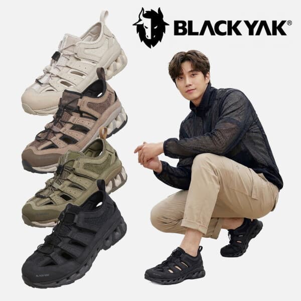 롯데 백화점 블랙야크 공용 데일리 등산 샌들 워터문 ABYSHM4903 - 최저가 62,410원