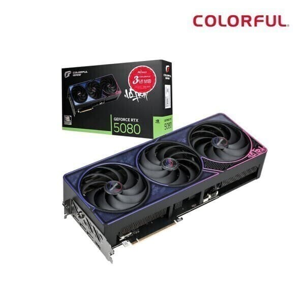 피씨디렉트 COLORFUL iGame 지포스 RTX 5080 ULTRA OC D7 16GB