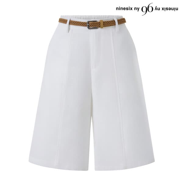 DS패션 벨티드 코튼 버뮤다 큐롯 팬츠 (NQ2TA050L0) - 최저가 64,750원
