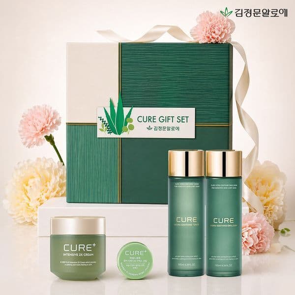 롯데 아이몰 김정문알로에 하이드라 기프트 세트 수딩 토너