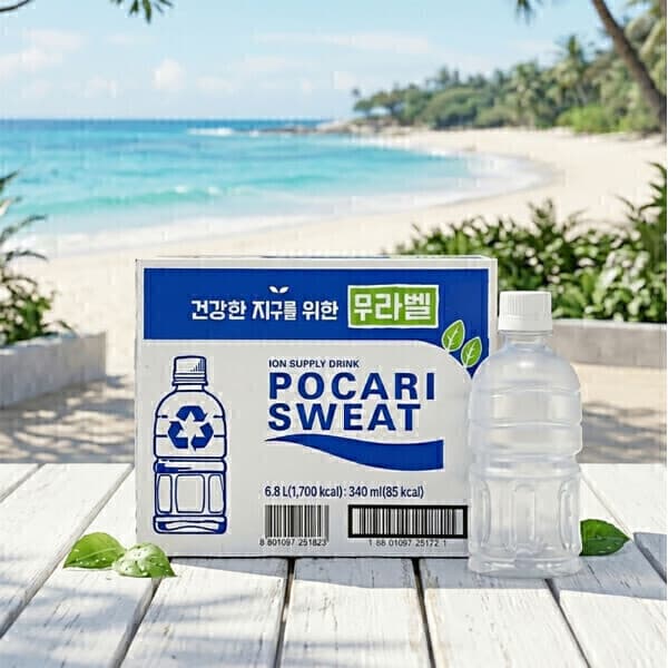 베베그린 포카리스웨트 이온음료 340ml x 20팩