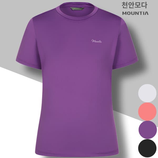 MODA아울렛 모다아울렛마운티아 여성 여름 기본 반팔 등산티셔츠 1MQTSM