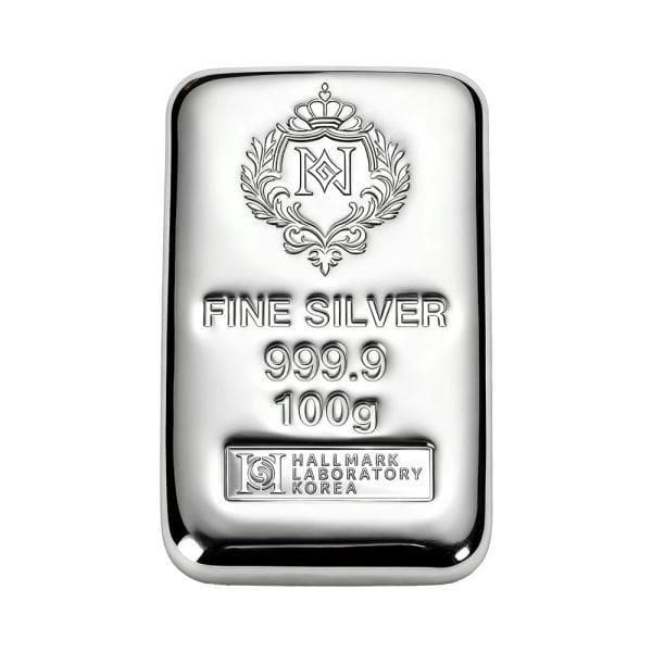 (주)골드앤 골드앤 순은 로얄 진공 실버바 100g - 최저가 345,000원