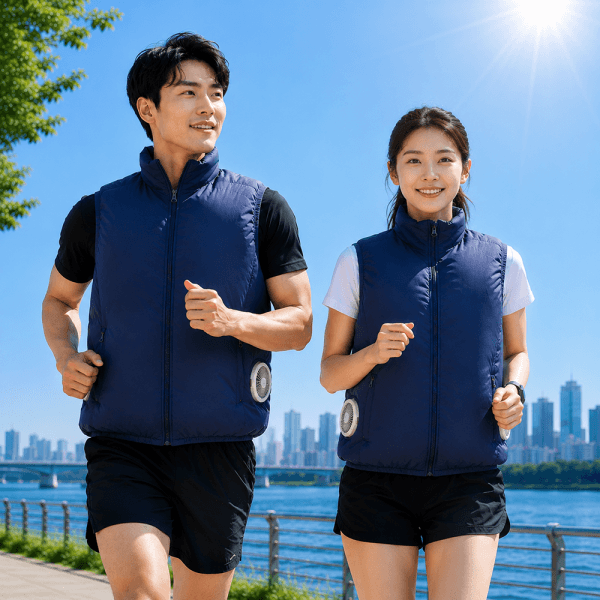 에디토의선택 선풍기조끼 초강력 6000RPM 아이스 쿨링자켓 보조배터리세트 - 최저가 51,000원