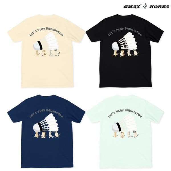 스맥스코리아 스맥스코리아 코튼라이크 세미오버핏 티셔츠 셔틀 고양이 - 최저가 19,000원