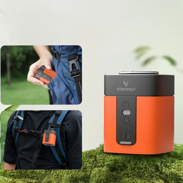 pickNbox ETENWOLF 에텐울프 Air3 초경량 휴대용 에어펌프 5노즐 2600mah 360L/min - 최저가 21,770원