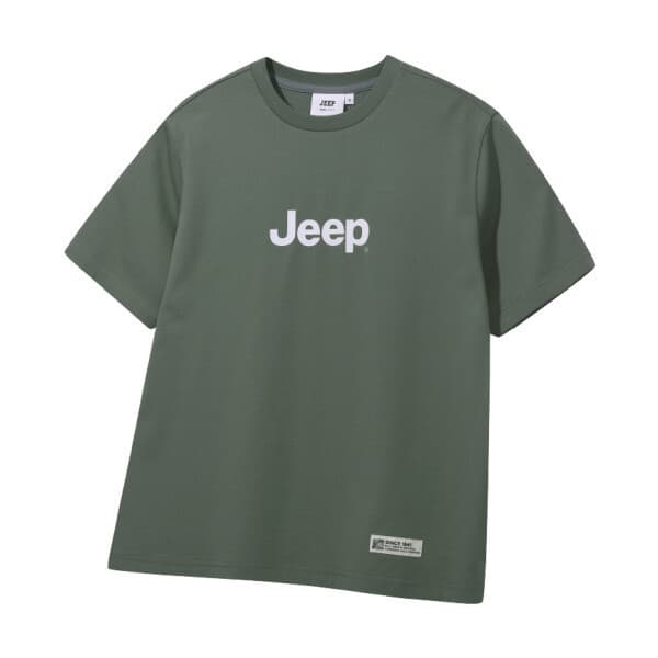 롯데 백화점 JEEP 아스킨 소재 쿨링 빅로고 반팔티셔츠 JR2TSU094 - 최저가 32,370원