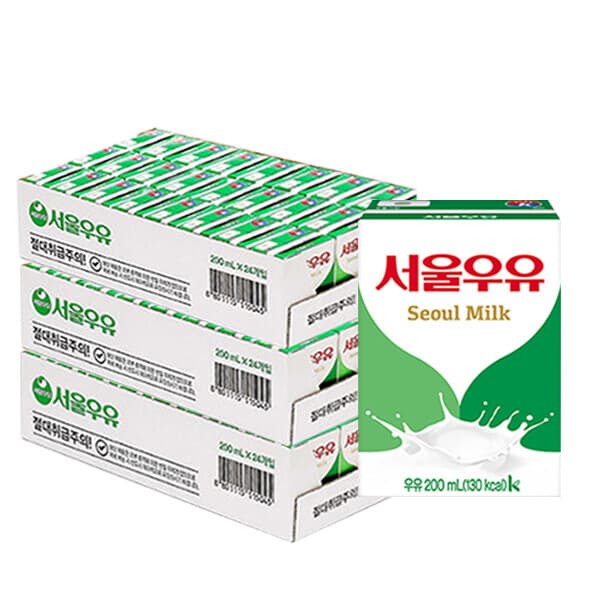 독수리마켓 서울우유 멸균우유 200mlx72개 - 최저가 33,500원