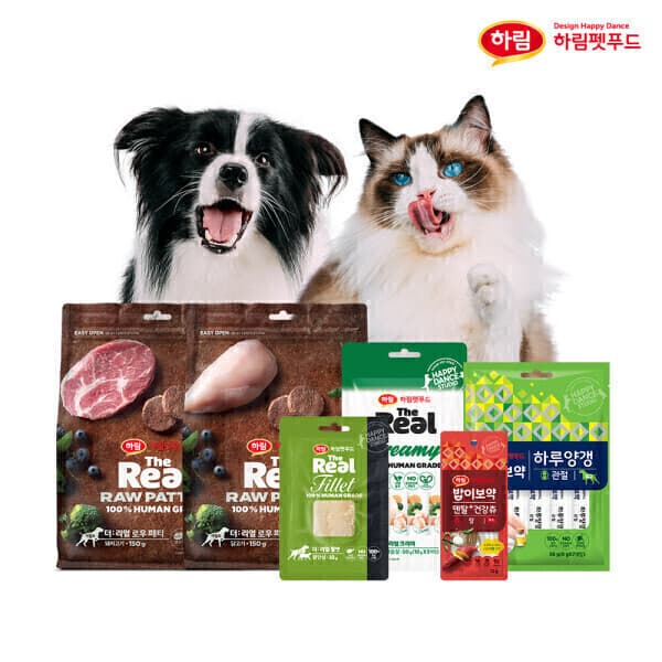 하림펫푸드 하림펫푸드 강아지 고양이 간식 하루양갱 츄르 닭가슴살 필렛 동결건조 - 최저가 21,600원
