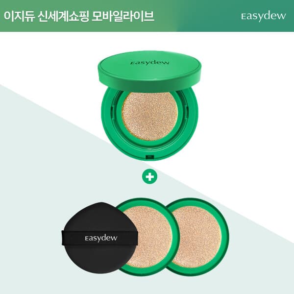 신세계라이브쇼핑 대웅제약 이지듀 기미쿠션 본품1 + 리필2