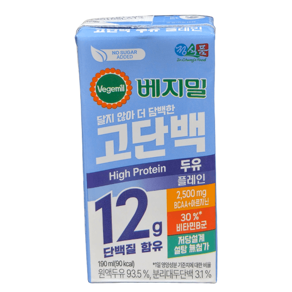 신세계몰 베지밀 고단백두유 플레인 190ml x48입