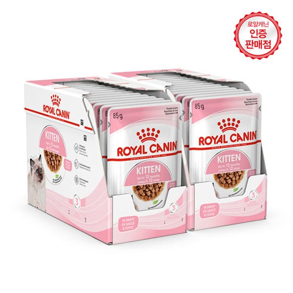 현대홈쇼핑Hmall 로얄캐닌 고양이파우치 키튼 그레이비 85g 24팩 - 최저가 37,000원