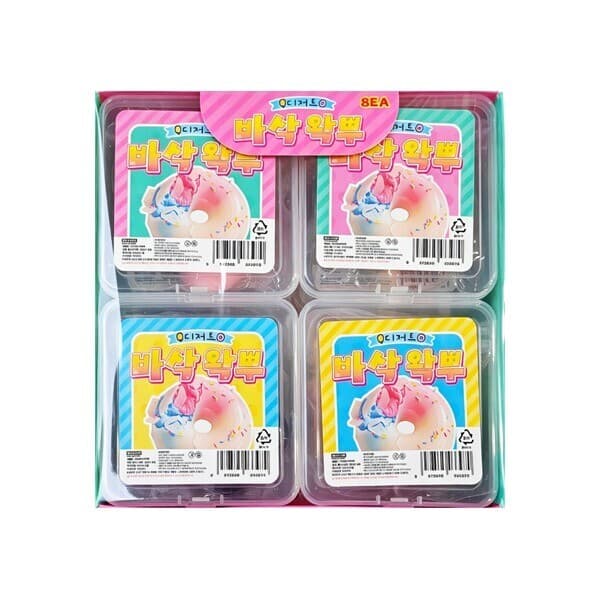 재미스쿨 (TOY7) 3500 디저트 바삭 왁뿌 말랑이 8개입 - 최저가 23,900원