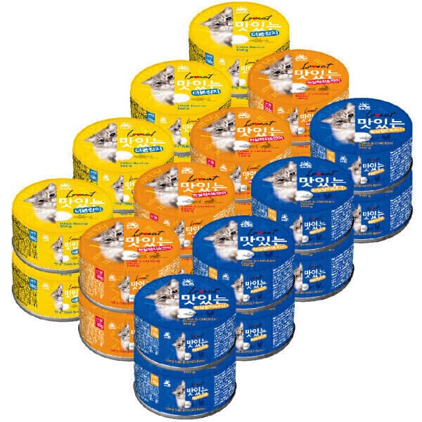 구독 사조 러브잇 참치 고양이 캔 160g x 24개 세트