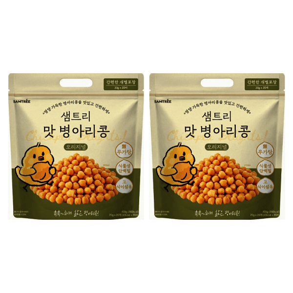 롯데 홈쇼핑 샘트리 촉촉한 맛병아리콩 40봉 20g