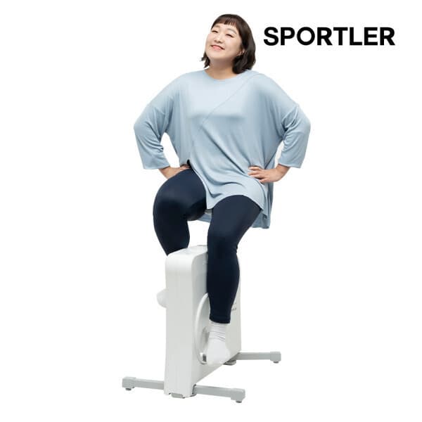 스포틀러 원더바이크 이수지 접이식 실내자전거 F16A