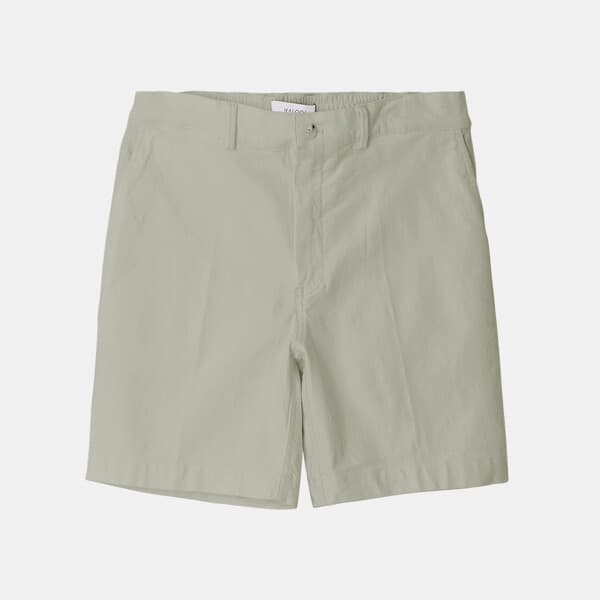 fashionplus IKALOOK 베이직 고스판 뒷밴딩 하프 팬츠 DD1MMSP144