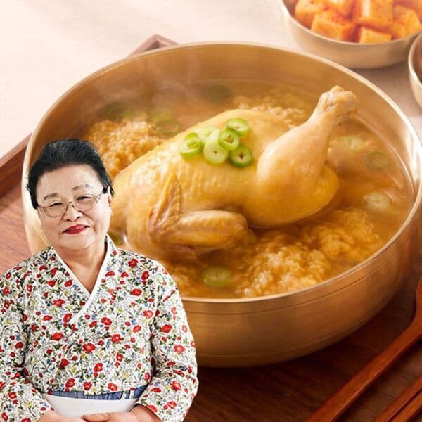 NS홈쇼핑 정성곳간 토종 닭백숙 1.4kg 5팩 + 누룽지탕 500g 5팩